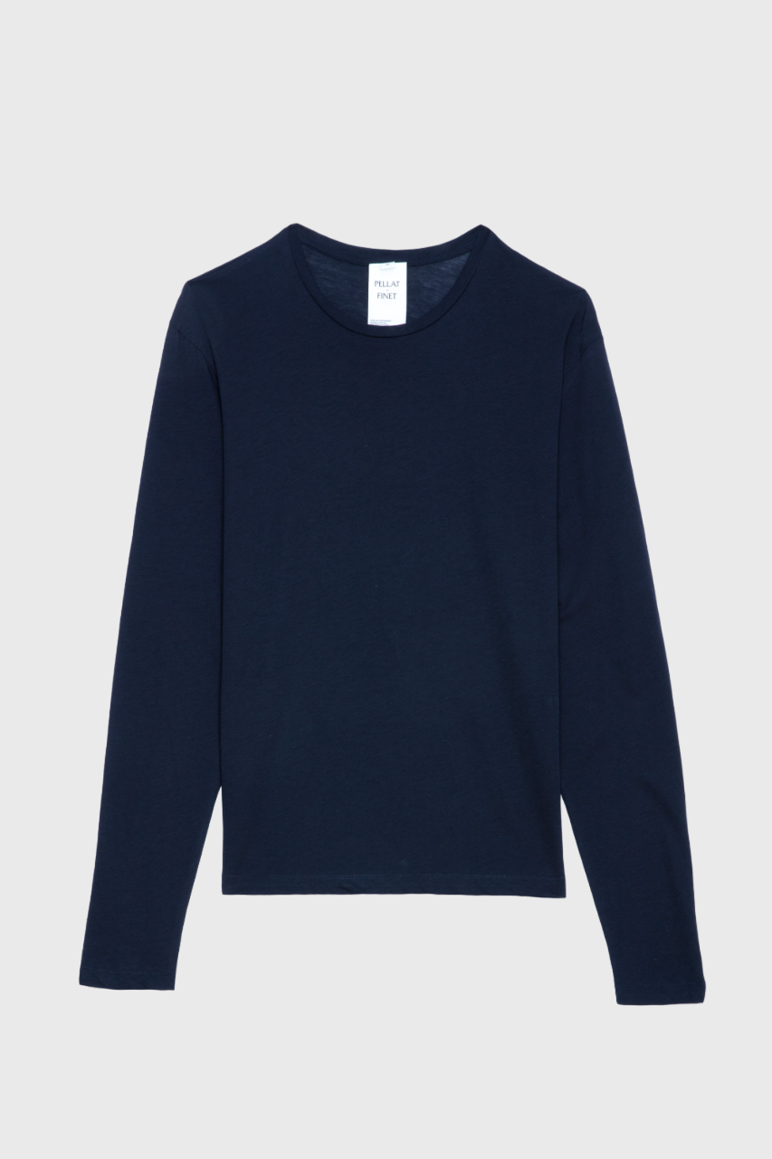 TERRY LS COTTON T-SHIRT