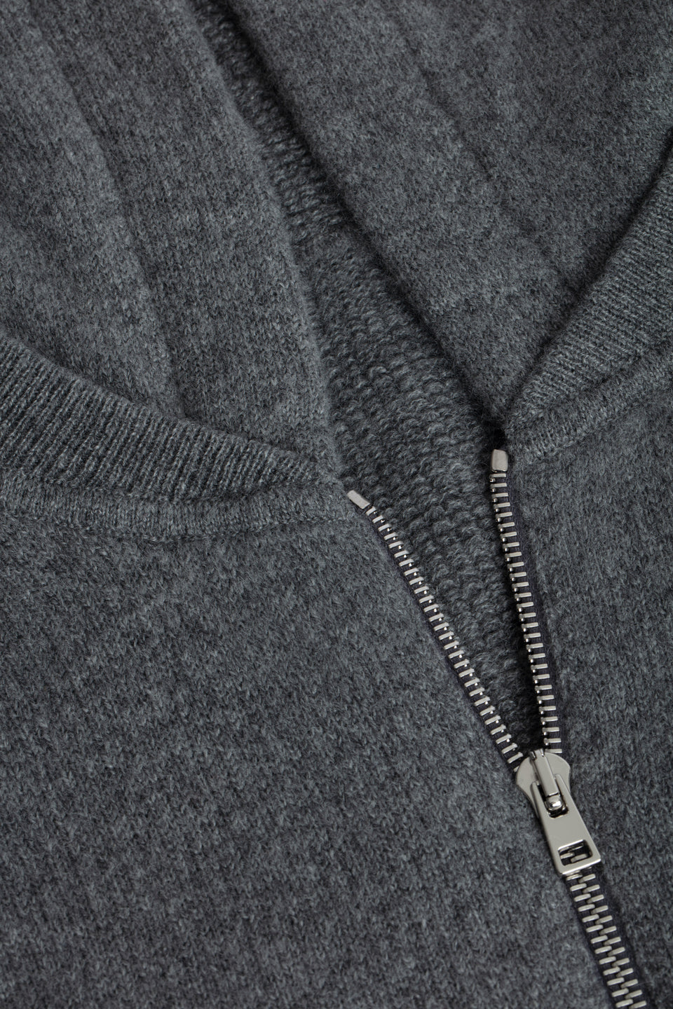 GABY CASHMERE ZIP-UP HOODIE