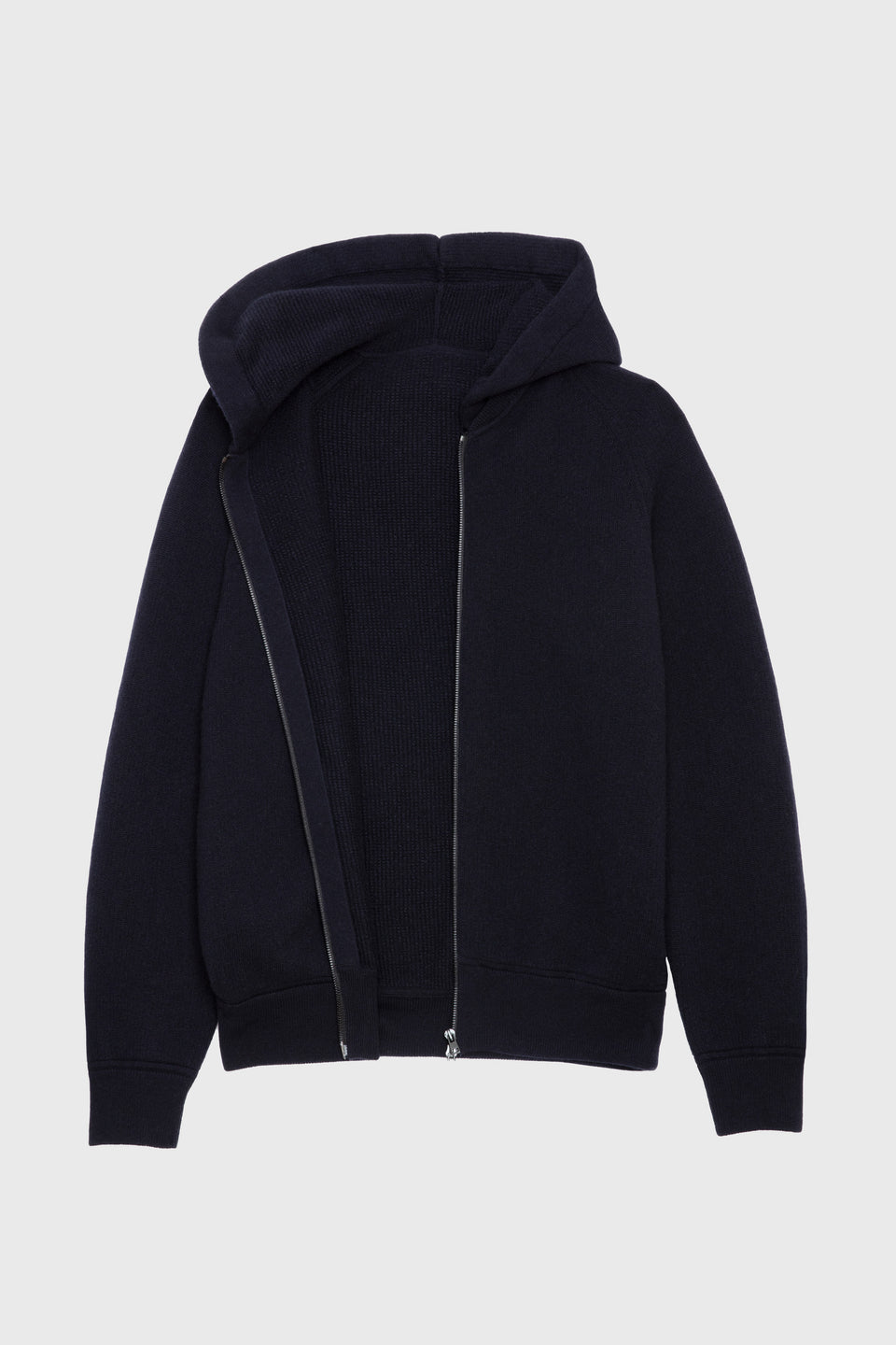 GABY CASHMERE ZIP-UP HOODIE