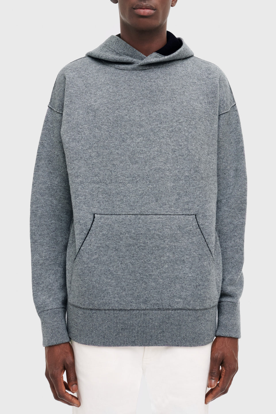 SWEAT À CAPUCHE DRISS EN CACHEMIRE