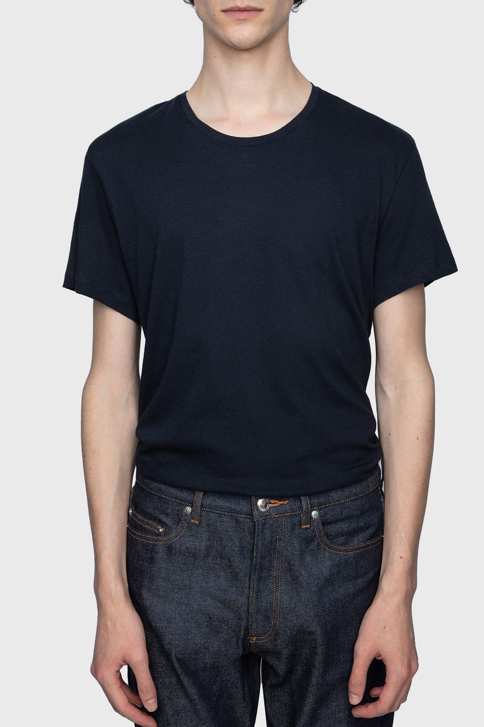 THIERRY SS COTTON & CASHMERE T-SHIRT